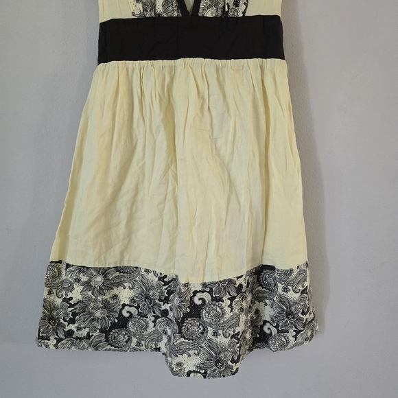 Forever 21 Vtg Womens Y2k Yellow‎ Dress Size Small Babydoll Cottagecore - Picture 6 of 7